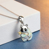 Panda Jewelry - Silver Bamboo