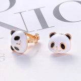 Panda Earrings