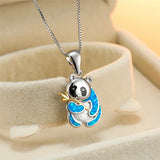 Panda Jewelry - Silver Bamboo