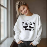 Panda Love White T-Shirt