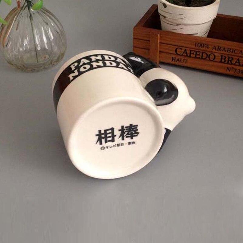 3D Novelty Pottery Coffee Cup Ceramic Animal Cute Pandas Gift