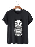 Big Face Panda T shirt