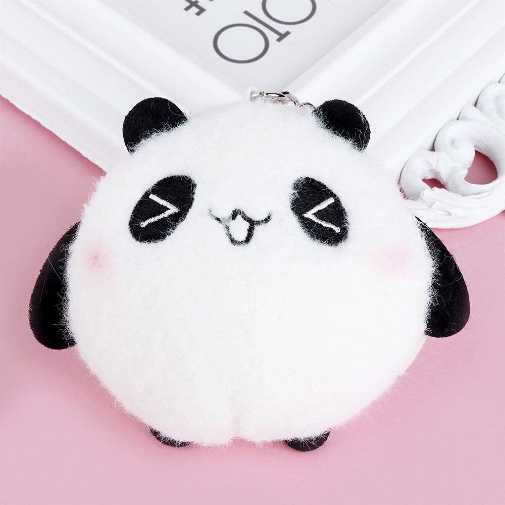 Fluffy sales panda keyring