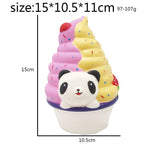Ice Cream Panda Squishy