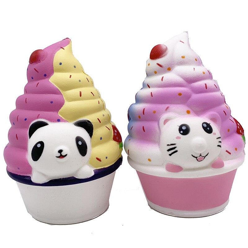 Panda ice hot sale cream squishy