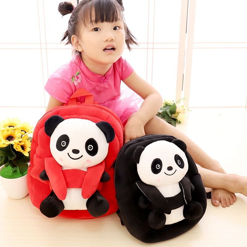 Panda House Panda Pink Panda Plush Backpack Pink Panda Backpack, Cute Panda Backpack, Panda Backpacks  main image 4