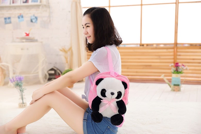 Panda Bag Plush Girl Panda Stuff
