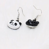 Panda Bear Stud Earrings
