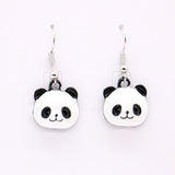 Panda Bear Stud Earrings