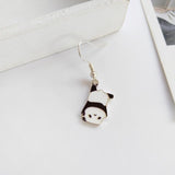 Panda Earrings