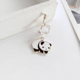 Panda Earrings