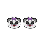 Panda Earrings Kawaii