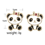 Panda Earrings for Baby