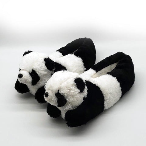 Panda Fluffy Slippers