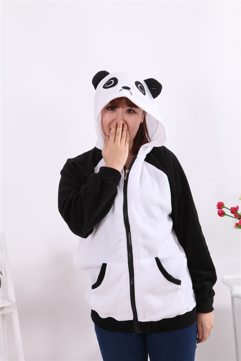 Panda on sale hooded jacket