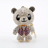 Panda Keychain Crystal