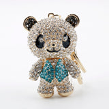 Panda Keychain Crystal