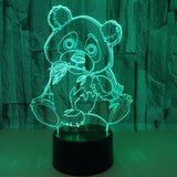 Panda Night Light Bamboo