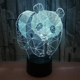 Panda Night Light Decorating