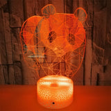 Panda Night Light Decorating