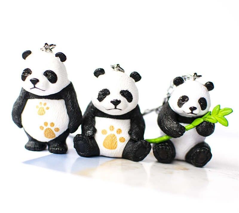 Toys & Co. - Papo - Baby Panda Playing - Key Chain