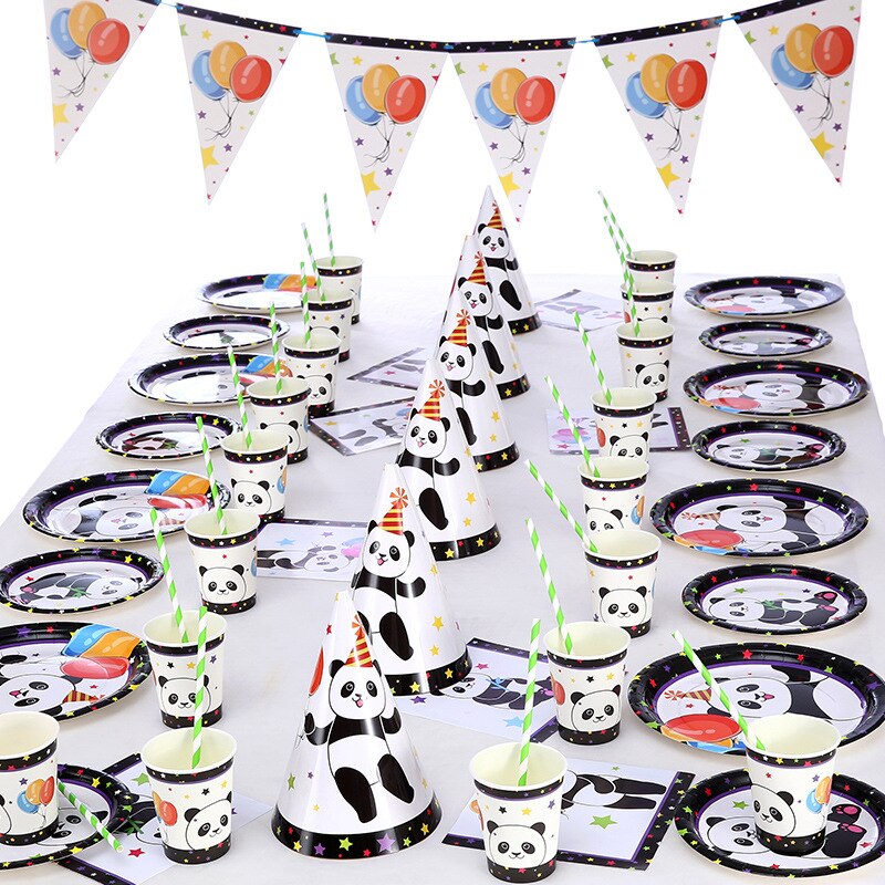 Panda Throws Table How to Throw a Panda-Themed Birthday Party – Step by Step | Panda Stuff
