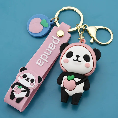 Cute Panda Keychain