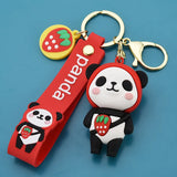 Cute Panda Keychain