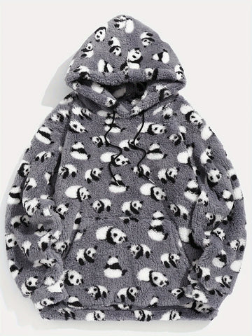 Fluffy Panda Hoodie