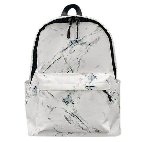 Marble Pattern Backpack