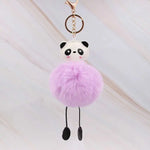 Kawaii Panda Plush Keychain