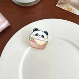 Cute Panda Acrylic Brooch