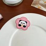 Cute Panda Acrylic Brooch