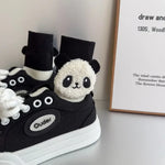 Cozy Panda Cotton Socks