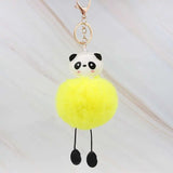 Kawaii Panda Plush Keychain