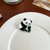 Cute Panda Acrylic Brooch