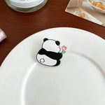 Cute Panda Acrylic Brooch