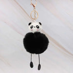 Kawaii Panda Plush Keychain