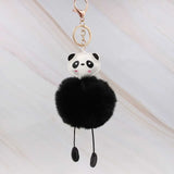 Kawaii Panda Plush Keychain