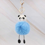 Kawaii Panda Plush Keychain