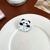 Cute Panda Acrylic Brooch