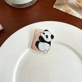 Cute Panda Acrylic Brooch