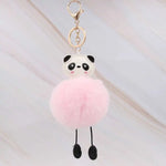 Kawaii Panda Plush Keychain