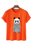 Big Face Panda T shirt