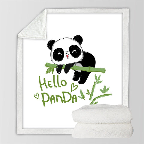 Cute Panda Blanket