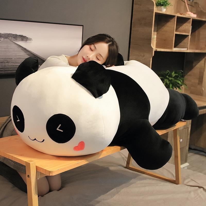 Big stuffed panda bear online