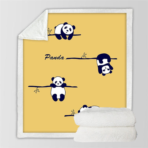 Kids Panda Blanket