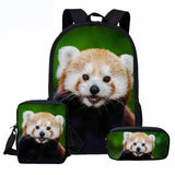 Panda Bag School Set