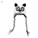 Panda Beanie Baby Knitted