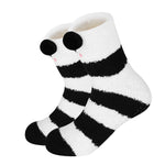 Panda Bear Fuzzy Socks